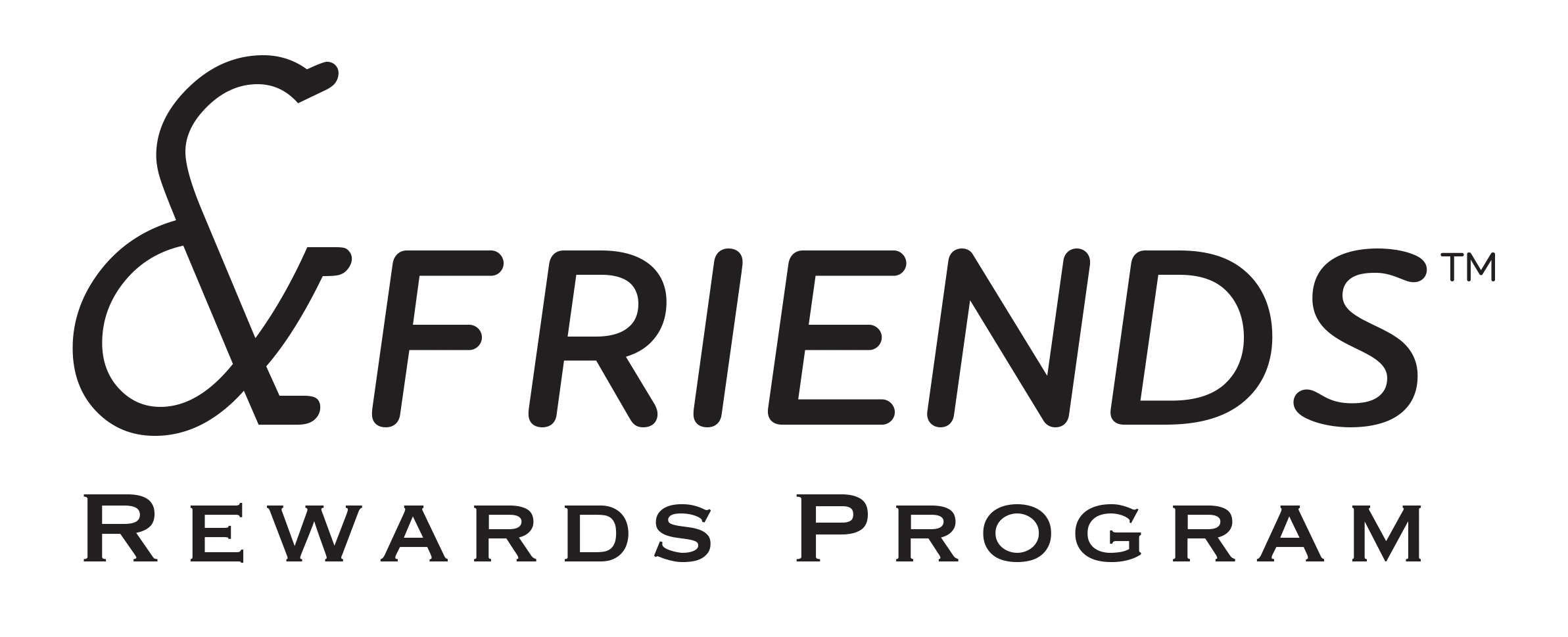 ampersand friends logo
