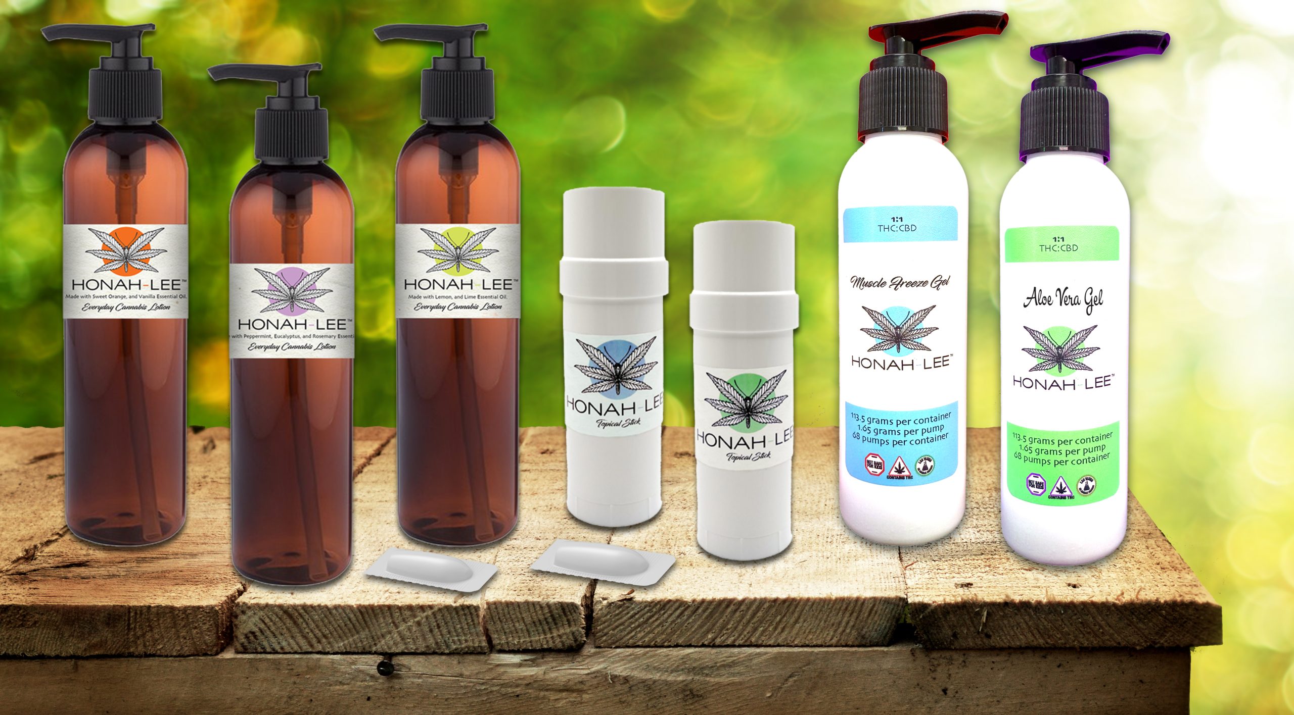 HONAH-LEE Lotions and Topicals